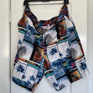 Robert Graham Maluku Island Woven Board Swim Shorts